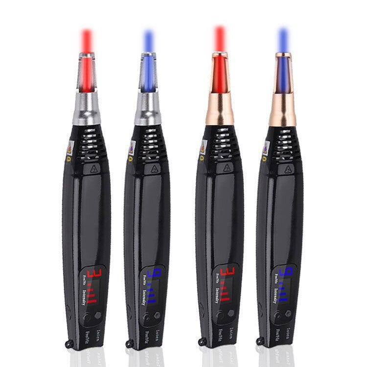 Portable Beauty Device Plasma Pen for Face Spot Removal, Home Use, Black Gold Red Blue Light Picosecond Machine