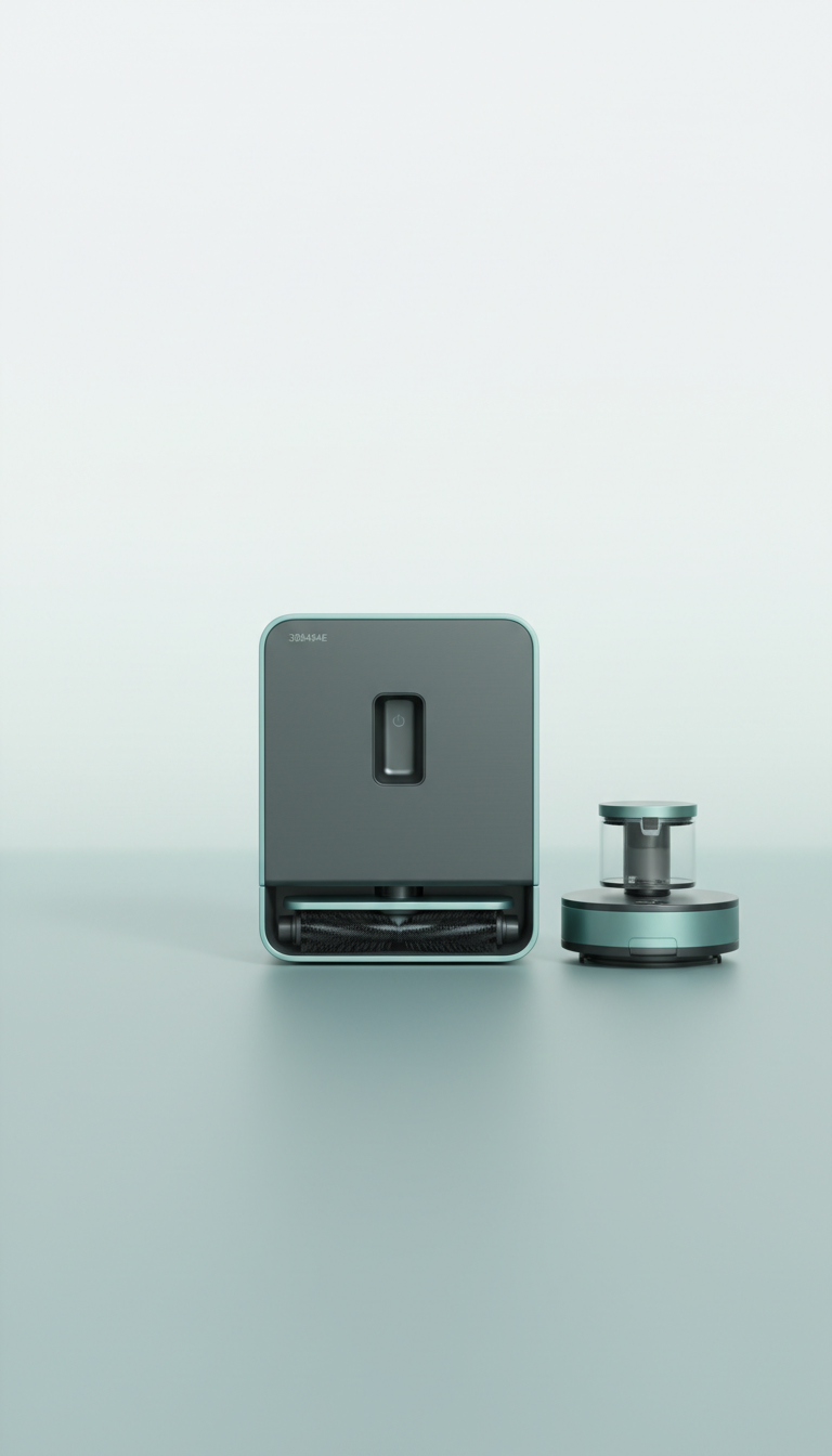 Automated Self-Cleaning Floor System With UV Sterilization