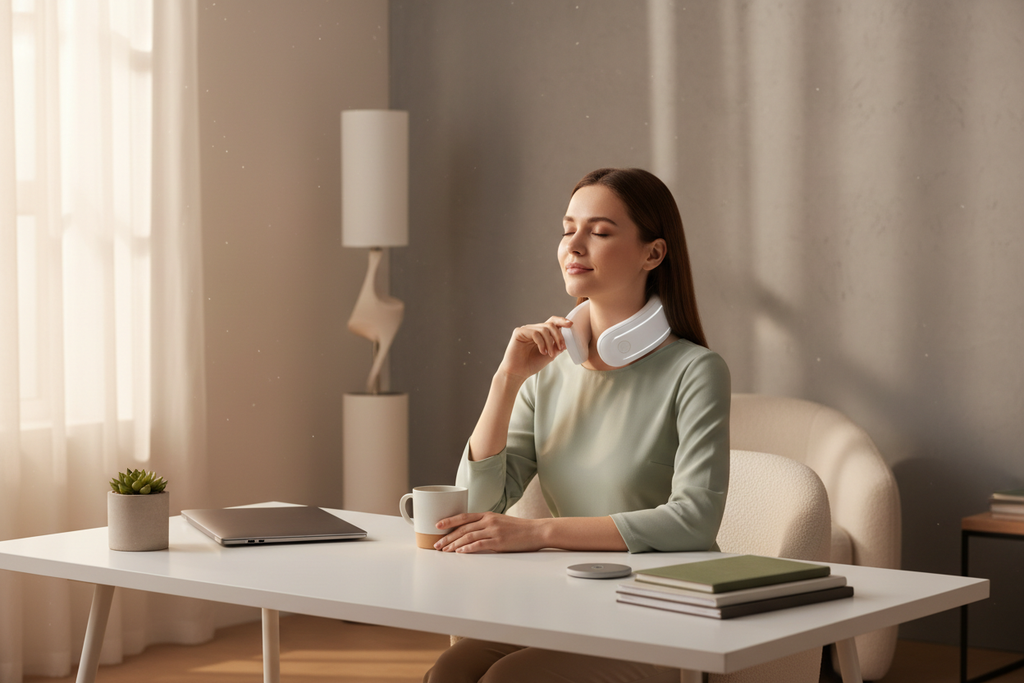 ProRelief Electric Neck Massager - Lifestyle