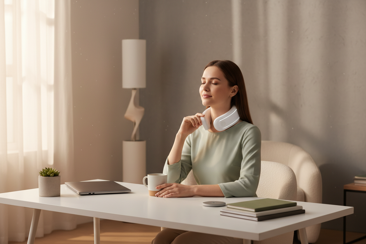 ProRelief Electric Neck Massager - Lifestyle